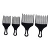 Vaguelly 4pcs Curly Hair Comb Wide Tooth Combs for Easy