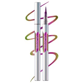 UCANBE Chameleon Liquid Eyeliner - Purple Yellow, Multi-Chrome Metallic Shift Eyeliner, Waterproof Glitter Eyeliner with Soft Fine Tip for Multi-Dimensional Eye Looks