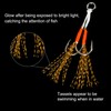 PATIKIL Double Fishing Assist Hooks Kit, 20 Pcs Glow Jigging