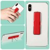 Weewooday 9 Pieces Finger Strap Phone Holders Elastic Phone Strap