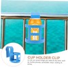 MERRYHAPY Drink Holder Clip Drinking Cup Holder for Above Ground