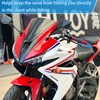 Midimttop Motorcycle CBR500R Windshield Fairing Windscreen Screen Viser Visor Wind