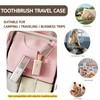 Toothbrush Case, Toothbrush Holder and Rinse Cup, Large Capacity Toothbrush
