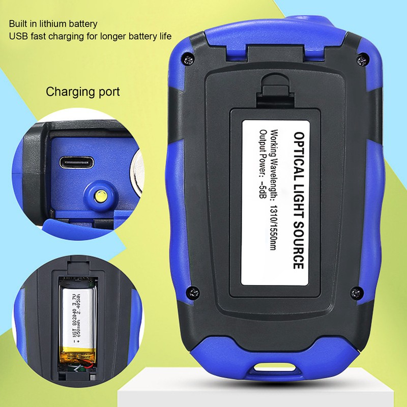 Mini Optical Power Meter Plug and Play Quick Response SC