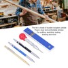 16Pcs Mechanical Carpenter Pencils Kit Scribe Pencil with Center Punch