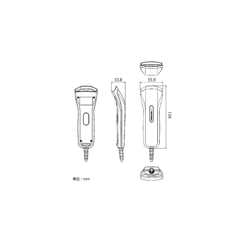Optoelectronics: CCD Long Range Barcode Reader (USB) C-41