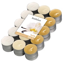 BOLSIUS Moods & True SCENTS Scented Tea Lights - Pink Orchid - Multicoloured - 4 Hours - Pack of 30 Wax - One Size