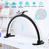 Dlesot Large Half Moon LED Light for Table Nail Desk