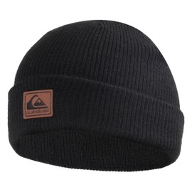 Quiksilver Boys' Performer 2 Youth Beanie, Black, One Size