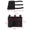 Bedside Storage Bag Multiple Pockets Bedside Hanging Organizer Bag for