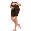 Merry Style MS10-299 Women's Viscose Maternity Leggings, brown