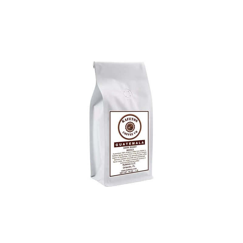 Dark Roast Whole Beans Guatemala Premium Coffee Specialty Grade -
