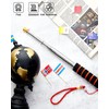 TPZORJX Telescopic Flag Pole, 2 m Telescopic Flagpole, Handheld Flagpole