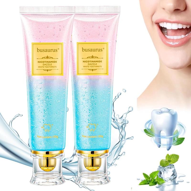Niacinamide Toothpaste Mint flavored toothpaste freshens breath, deep cleansing improves