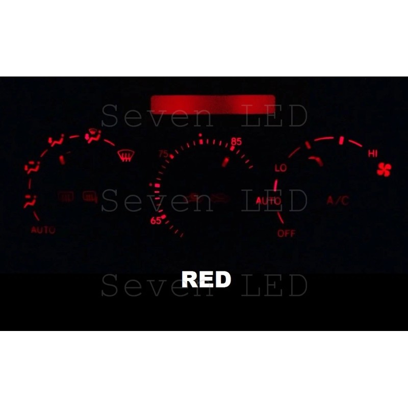 SevenLED Replacement Climate Control and Clock Led bulbs for Lexus