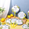 CroBlissful 100 Pcs Wedding Hand Fans Bulk Plastic Handheld Wedding