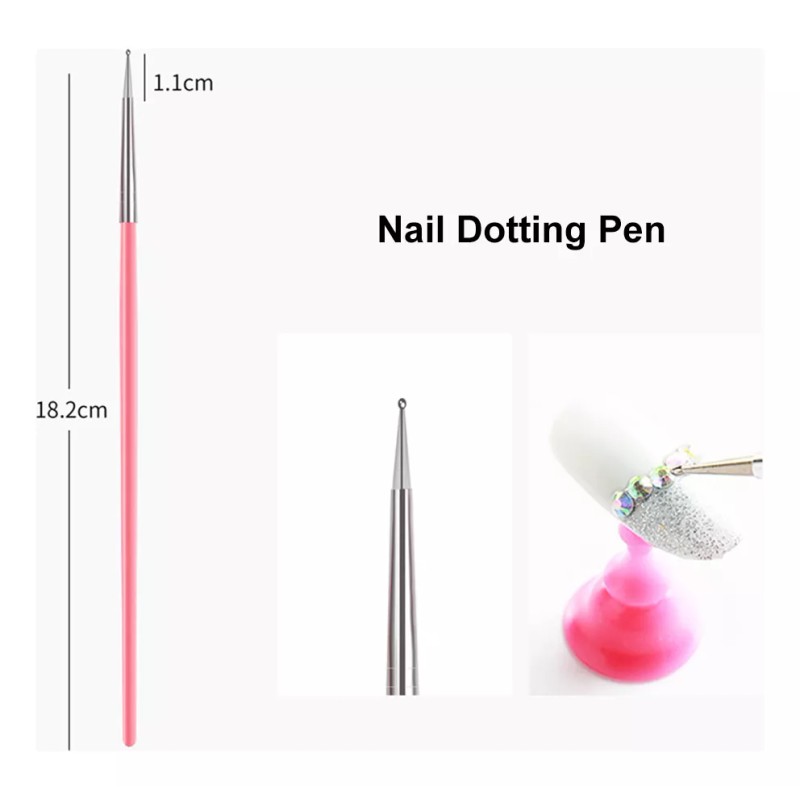 generic Juego De Pinceles De Uñas De 15 Piezas Para