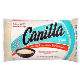 Goya Canilla Extra Long Grain Rice, 10 Pound, 2-Pack