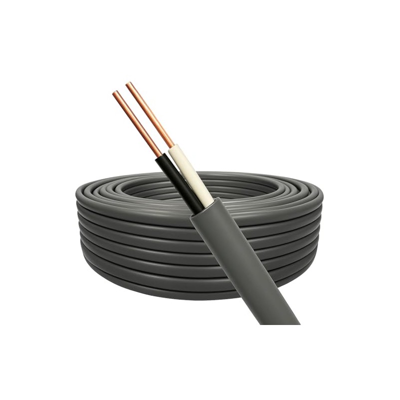 VVR Cable, 0.06 - 2 Core, Round Shape, Gray, 3.3