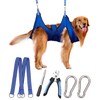 Kkiimatt Dog Pet Grooming Hammock, Dog Hanging Harness for Nail