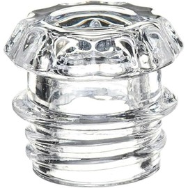 Jizlan 1Pc Transparent Coffee Percolator Glass Top Replacement Glass Knob Top for Percolator Replacement Parts for Coffee Pot Filters