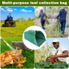 53 Gallon Leaf Collector, Large Yard Dustpan & Reusable Leaf