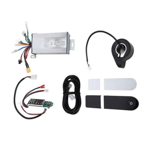 Electric Scooter Controller Kit,36V 350W Controller with Thumb Throttle Dashboard