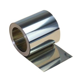 WEKOW 1 piece length 1 m, width 100 mm, thickness 0.01/0.02/0.03/0.04/0.05/0.06/0.07/0.08/0.1 mm 304 stainless steel sheet stainless steel skin (0.01 mm)