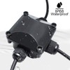 Waterproof Junction Box, IP68, 3-Way Outdoor Cable Connectors,Outdoor/External Electrical Light