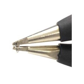 Stonfo Pliers for Split Rings MIS 1 - Black, Size 1: Max. 1 mm, Size 2: Max. 2 mm