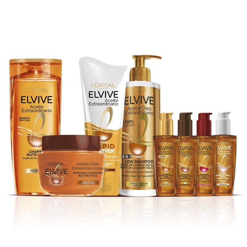 Elvive Oil extraordinario Mask 300 ml – Unisex