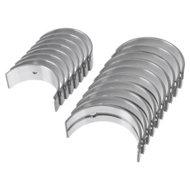 X AUTOHAUX Main Bearing and Connecting Rod Bearing Kit No.1170171020/1304171021 for Toyota LITEACE 1982-1985 Engine Crankshaft Rod Bearing Metal 18 Pcs