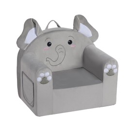 ALIMORDEN Animal Series Kid's Chair, Ultra-Soft Comfy Foam Filled Toddler Sofa Chair, Cute Animal-Shaped Design Toddler Couch, Lightweight Birthday for Baby Boys & Girls (Elephant)