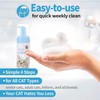 Mooncat Waterless Cat Shampoo+Cat Brush, Licking Safe Dry Shampoo for