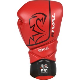 RIVAL Boxing RS1 2.0 Ultra Pro Lace-Up Sparring Gloves - 18 oz. - Red