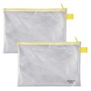 VELOFLEX A270500 Zip Pocket DIN A5, 2 Pieces, 250 x