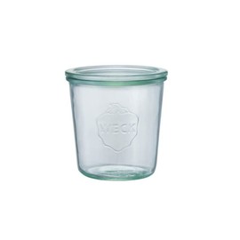 WECK Mold Shape Glass Canister, 16.9 fl oz (500 ml) WE-742