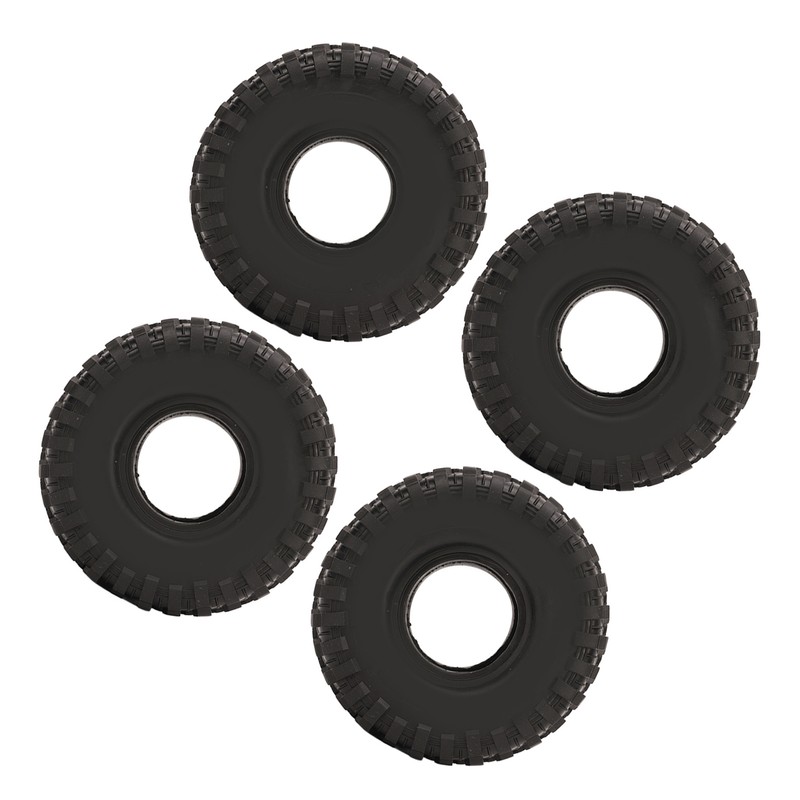 1.9in RC Car Tire Uneven Texture Surface Stable Grip Rubber