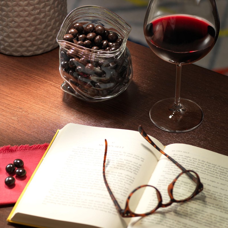 BROOKSIDE Dark Chocolate and Pomegranate Flavored Snacking Chocolate Bag, 7