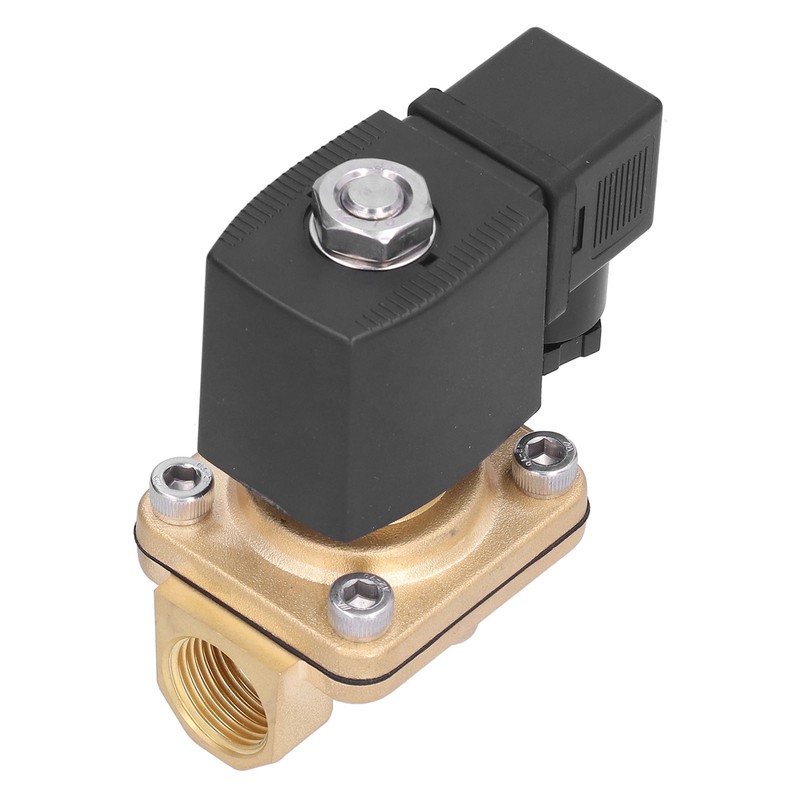 2 Way Solenoid Valve Brass Solar Electric Normally Closed Pipeline