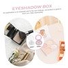 PACKOVE 2Sets Convenient Makeup Organizer Box Multi Eyeshadow Lipstick Tray