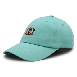 JPAK Pretzel Premium Dad Hat Embroidered Cotton Baseball Cap Snack Mint