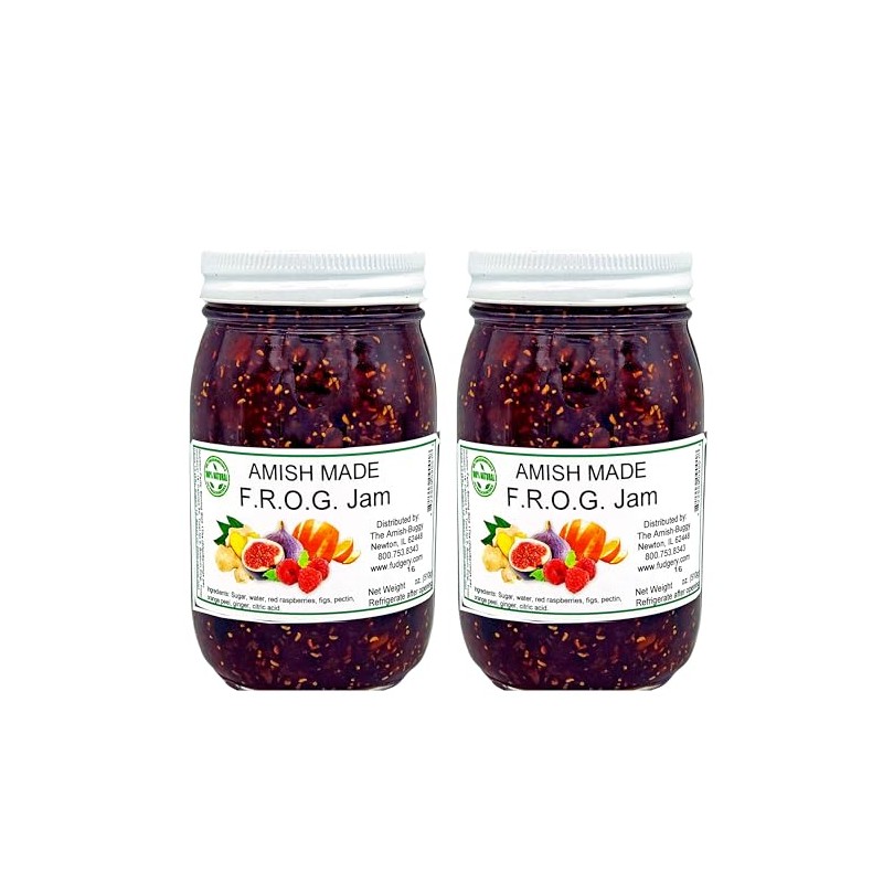 Amish Jam - Two 16 Oz Jars (F.R.O.G.)
