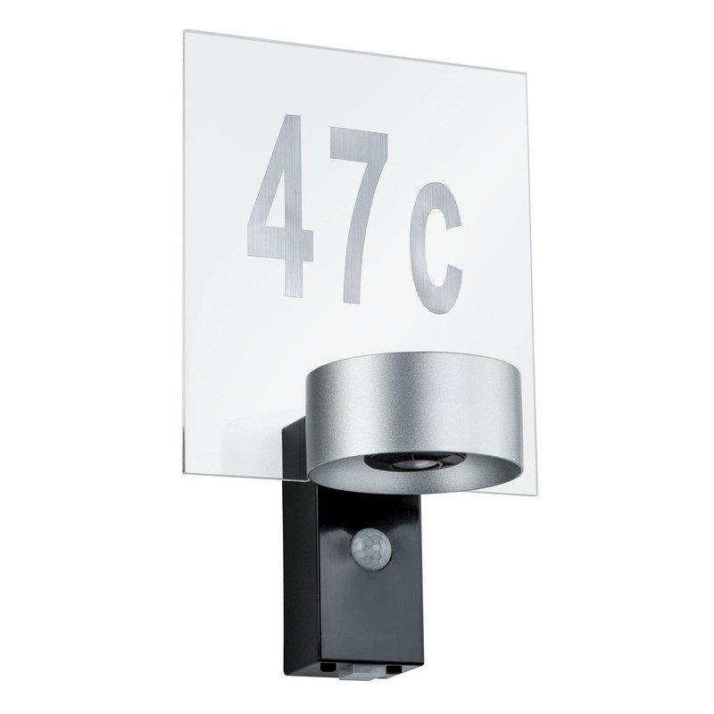 Paulmann 79674 Outdoor Housenumber Transparent Plastic