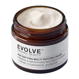 Evolve Organic Beauty - Natural Multi Peptide 360 Anti-Aging Cream with Peptides, Cacay Oil | Certified Organic Vegan Cruelty-free Clean Beauty (2 oz | 60 mL)