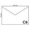 Netuno 25 x Envelopes Algae Green DIN C6 114 x