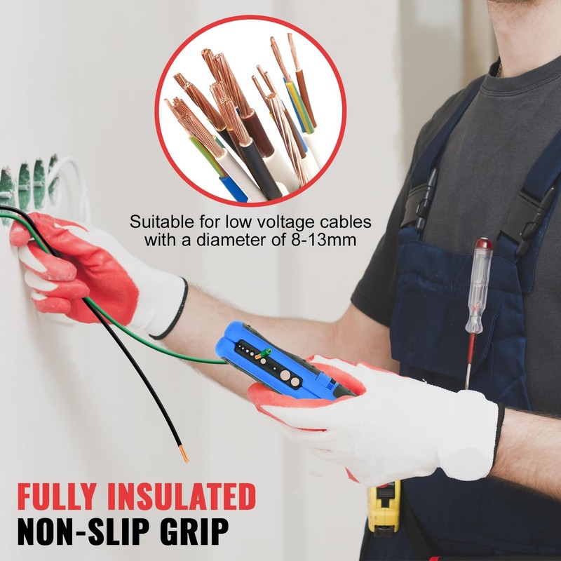 Multifunctional Cable Wire Stripper Cutter Pliers – Portable Hand Tool