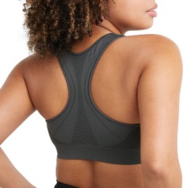 Champion Women's Freedom Seamless Racerback Sports Bra, FFQ Asphalt, X-Large