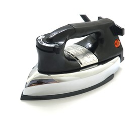 VITASUNHOW Heavyweight Dry Iron, No Steame No Holes, 9 Ft Cord, Non-Stick Soleplate, Overheat Safety Protection, Professional Electric Iron Use for Clothes Household and Many Industrial