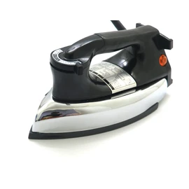 Dry Iron, No Steam No Holes, 9 Ft Cord, Non-Stick Soleplate, Overheat Safety Protection, Professional Electric Iron for Clothes & Industrial (Heavyweight （2.2kg))